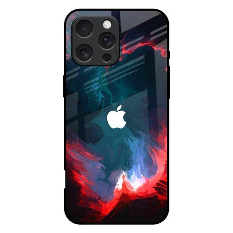 Brush Art Glossy Case For iPhone 16 Pro Max