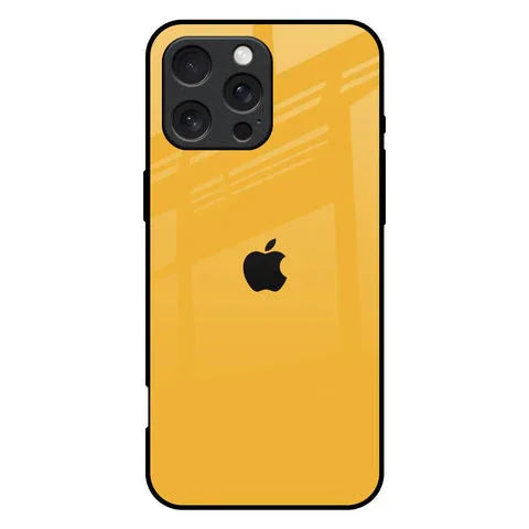 Fluorescent Yellow Glossy case for iPhone 16 Pro Max