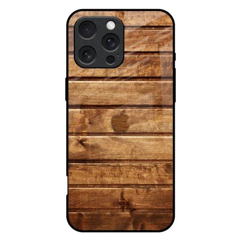 Wooden Planks Glossy Case for iPhone 16 Pro Max