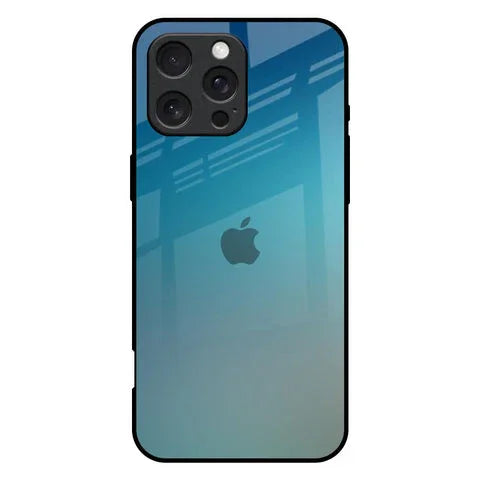 Sea Theme Gradient Glossy Case for iPhone 16 Pro Max