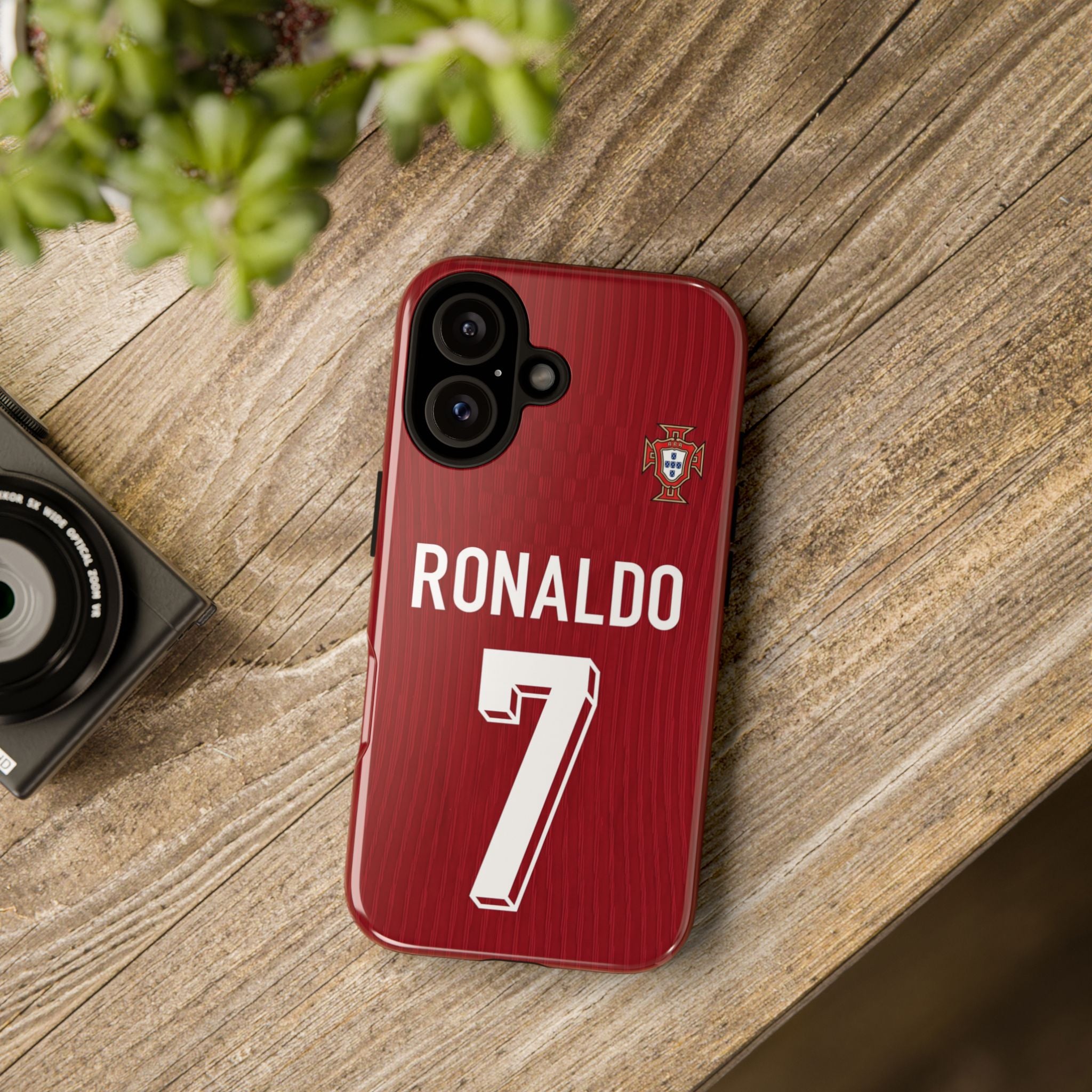 Crimson Seven Premium Tough Shining Phone Case (Double Layer) Available For All iPhone Models