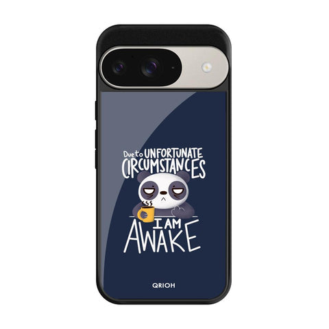Struggling Panda Glossy Case for Google Pixel 9