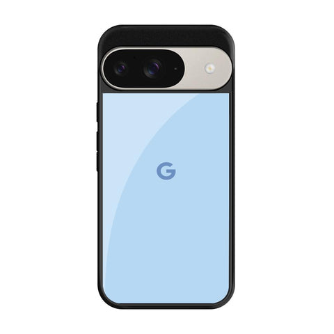 Pastel Sky Blue Glossy Case for Google Pixel 9