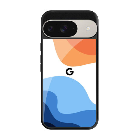 Wavy Color Pattern Glossy Case for Google Pixel 9