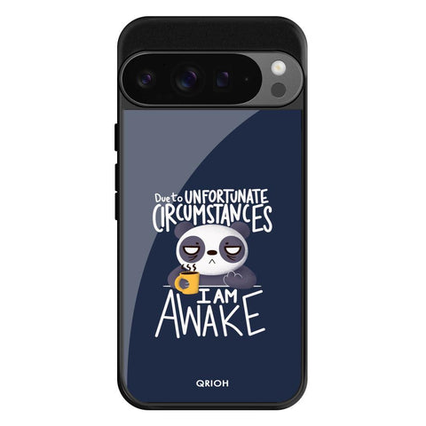 Struggling Panda Glossy Case for Google Pixel 9 Pro XL