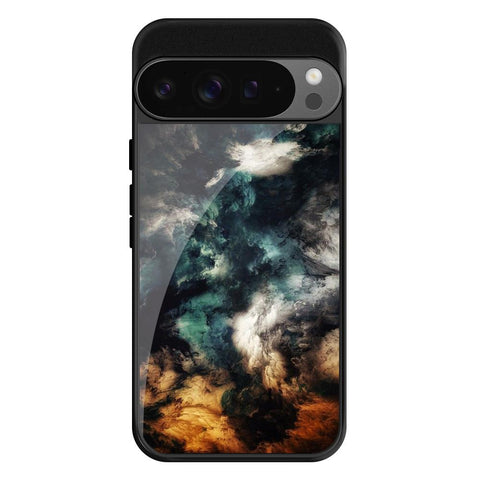 Multicolor Cloudy Smoke Glossy Case for Google Pixel 9 Pro XL