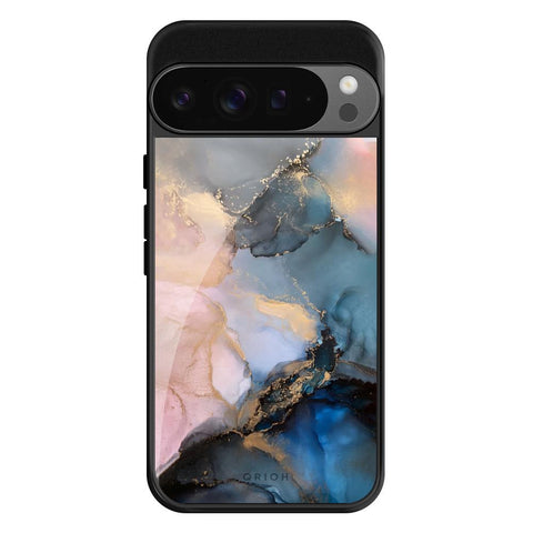Marble Ink Abstract Glossy Case for Google Pixel 9 Pro XL