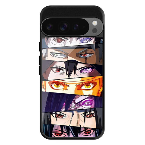 Anime Eyes Glossy Case for Google Pixel 9 Pro XL