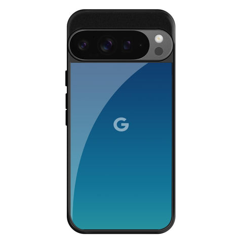 Celestial Blue Glossy Case For Google Pixel 9 Pro XL