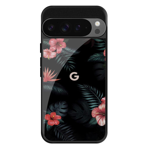 Tropical Art Flower Glossy Case for Google Pixel 9 Pro XL