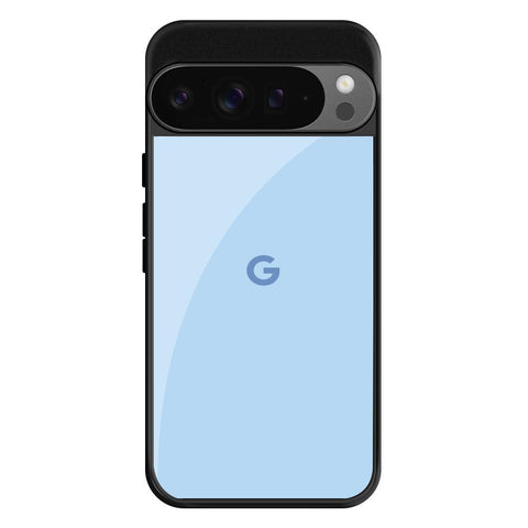 Pastel Sky Blue Glossy Case for Google Pixel 9 Pro XL