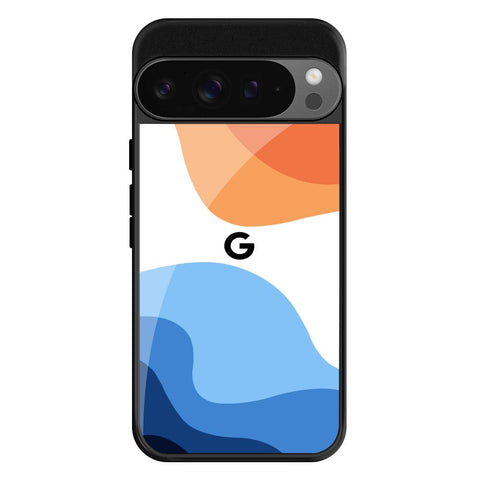 Wavy Color Pattern Glossy Case for Google Pixel 9 Pro XL