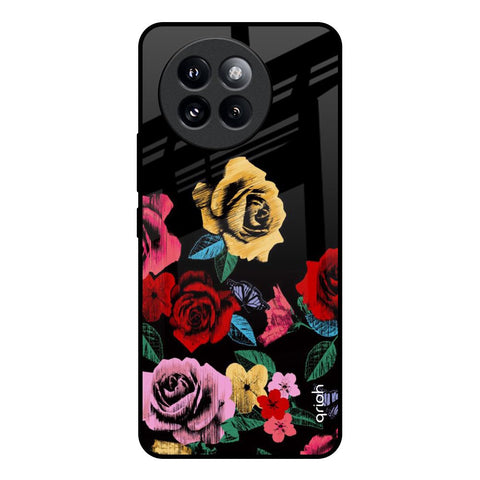 Floral Decorative Glossy Case For Mi 14 CIVI