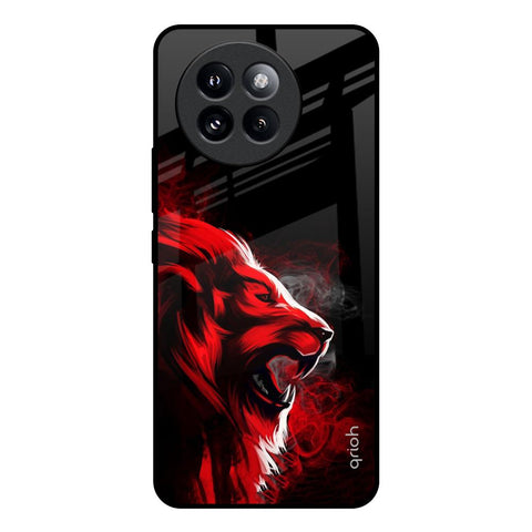 Red Angry Lion Glossy Case for Mi 14 CIVI