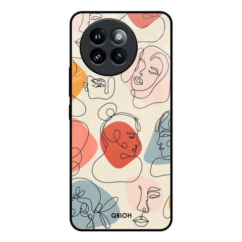 Abstract Faces Glossy Case for Mi 14 CIVI