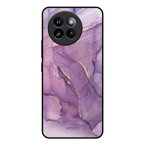 Purple Gold Marble Glossy Case for Mi 14 CIVI