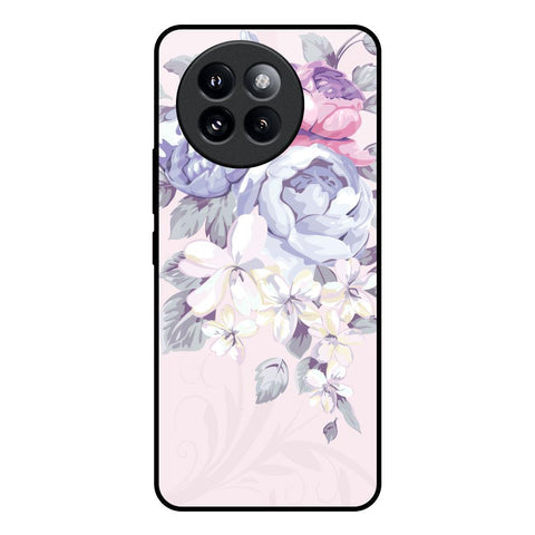Elegant Floral Glossy Case for Mi 14 CIVI