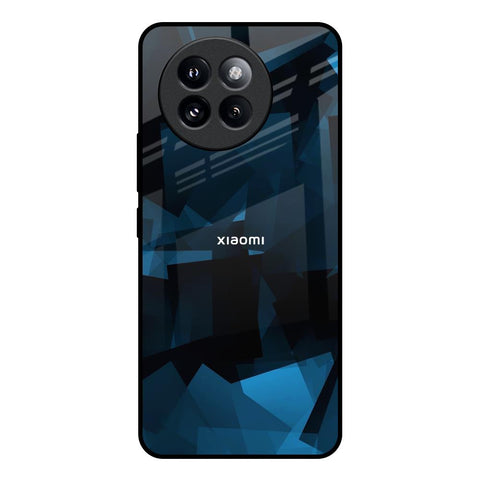 Polygonal Blue Box Glossy Case For Mi 14 CIVI