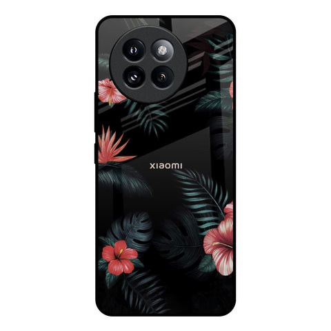 Tropical Art Flower Glossy Case for Mi 14 CIVI