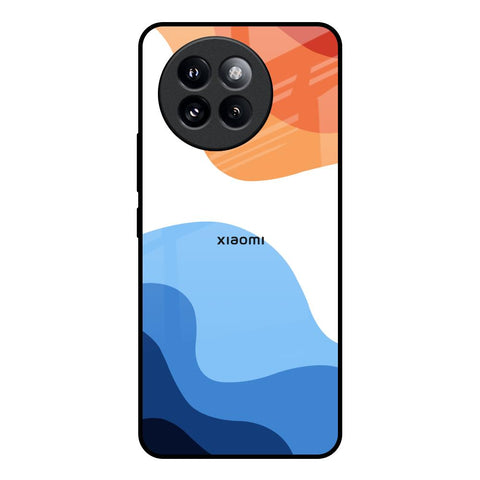 Wavy Color Pattern Glossy Case for Mi 14 CIVI