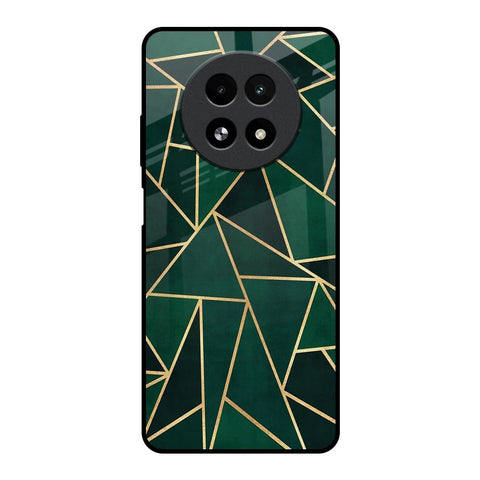Abstract Green Glossy Case For Realme 13 5G