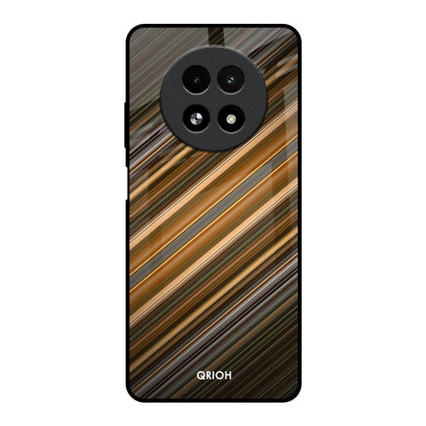 Diagonal Slash Pattern Glossy Case for Realme 13 5G