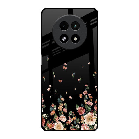 Floating Floral Print Glossy Case for Realme 13 5G