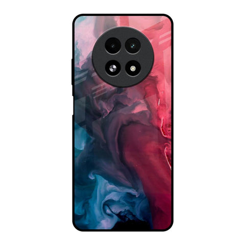 Blue & Red Smoke Glossy Case for Realme 13 5G