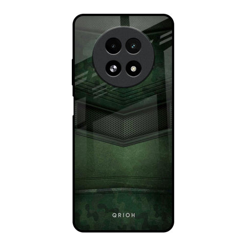 Green Leather Glossy Case for Realme 13 5G