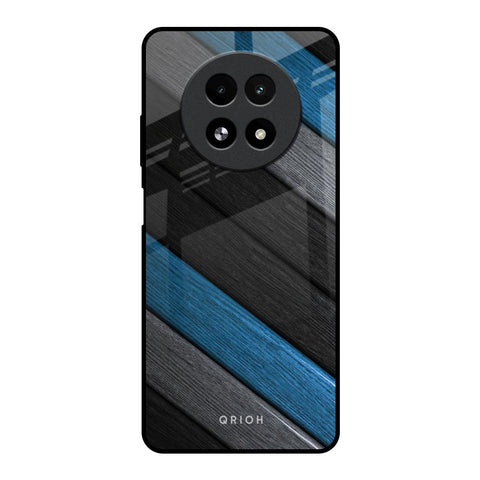 Multicolor Wooden Effect Glossy Case for Realme 13 5G