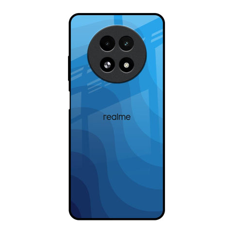 Blue Wave Abstract Glossy Case for Realme 13 5G