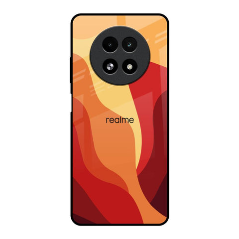 Magma Color Pattern Glossy Case for Realme 13 5G