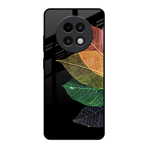 Colorful Leaves Glossy Case for Realme 13 Plus 5G