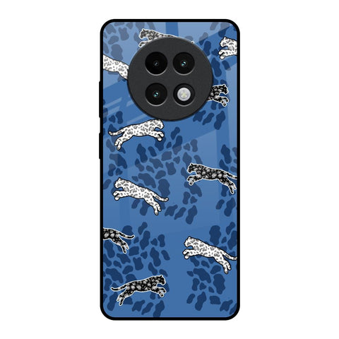 Blue Cheetah Glossy Case for Realme 13 Plus 5G