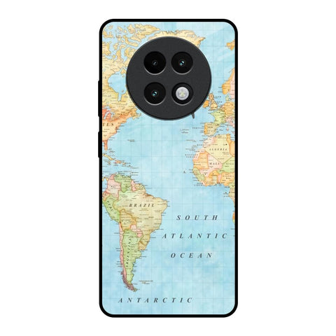 Travel Map Glossy Case for Realme 13 Plus 5G