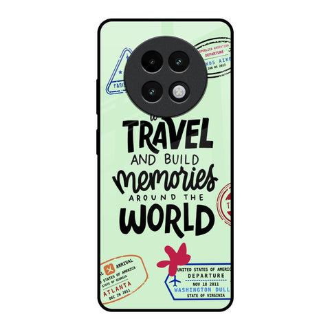 Travel Stamps Glossy Case for Realme 13 Plus 5G