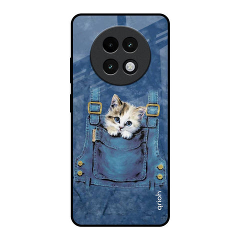 Kitty In Pocket Glossy Case For Realme 13 Plus 5G
