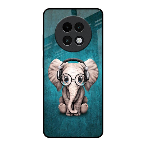 Adorable Baby Elephant Glossy Case For Realme 13 Plus 5G