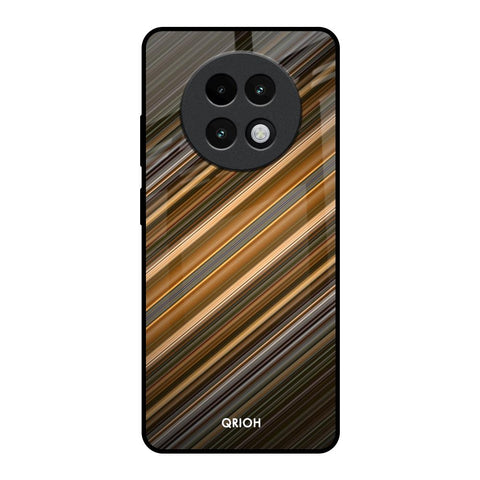 Diagonal Slash Pattern Glossy Case for Realme 13 Plus 5G
