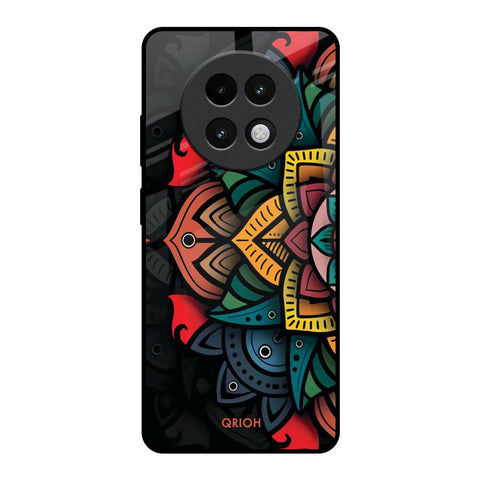 Retro Gorgeous Flower Glossy Case for Realme 13 Plus 5G