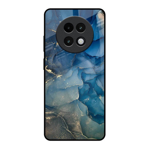 Blue Cool Marble Glossy Case for Realme 13 Plus 5G