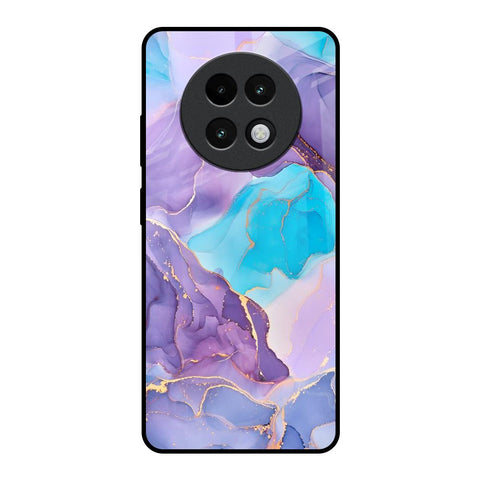 Alcohol ink Marble Glossy Case for Realme 13 Plus 5G