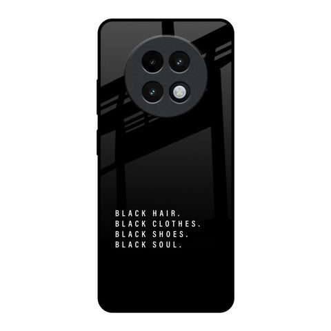 Black Soul Glossy Case for Realme 13 Plus 5G