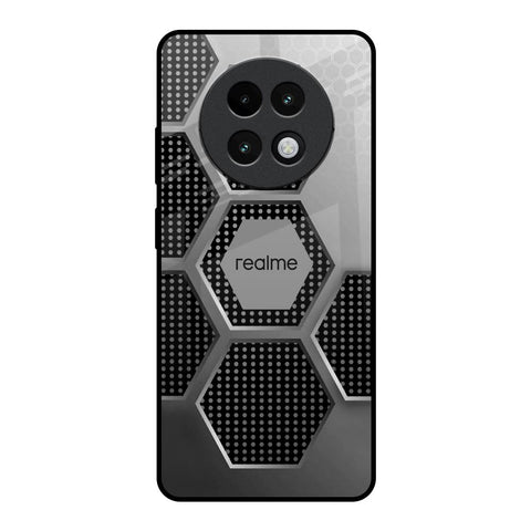 Hexagon Style Glossy Case For Realme 13 Plus 5G
