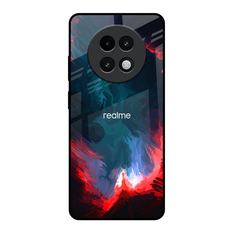 Brush Art Glossy Case For Realme 13 Plus 5G