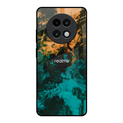 Watercolor Wave Glossy Case for Realme 13 Plus 5G