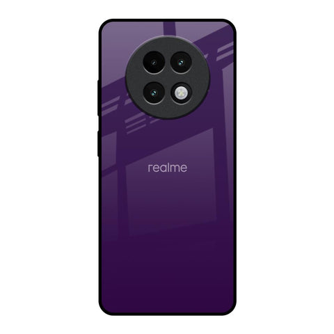 Dark Purple Glossy Case for Realme 13 Plus 5G
