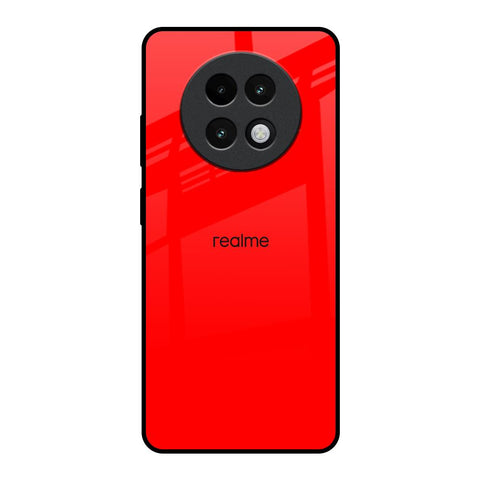 Blood Red Glossy Case for Realme 13 Plus 5G