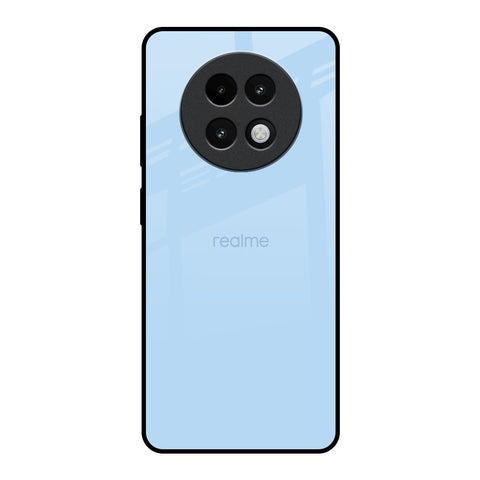 Pastel Sky Blue Glossy Case for Realme 13 Plus 5G