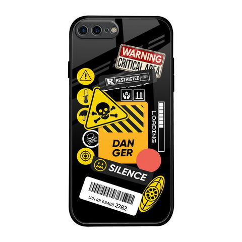 Danger Signs Glossy Case for iPhone 7 Plus